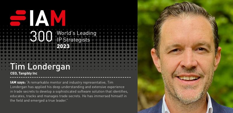 Tim Longergan awarded AIM300 World leading IP Strategist