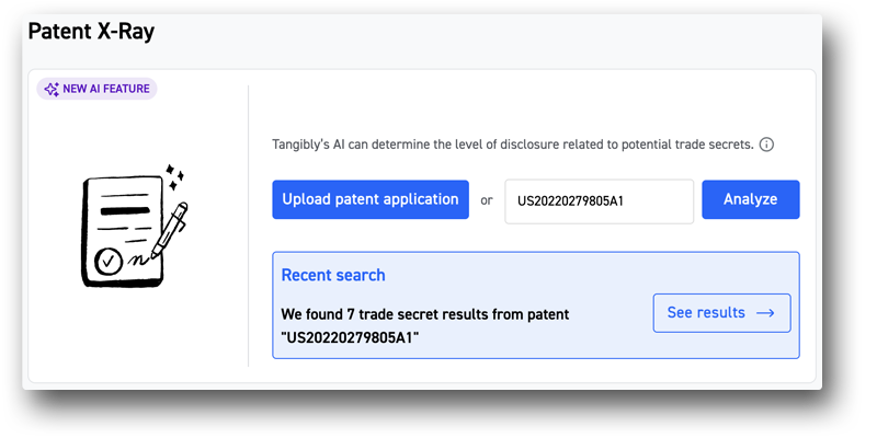 Tangibly Patent X-Ray Rapid ID