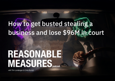 Episode 9: How to get busted stealing a business and lose $96M in court